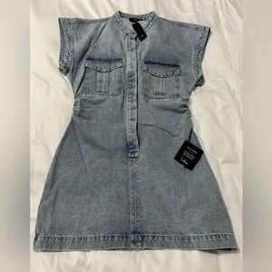 Lulus Denim Dress Medium